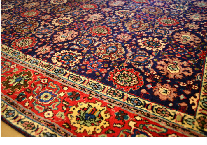 じゅうたん【期間限定】【送料無料】訳ありマット 絨毯 ラグ  ペルシャ絨毯 ウール100% 手織り タブリーズ産