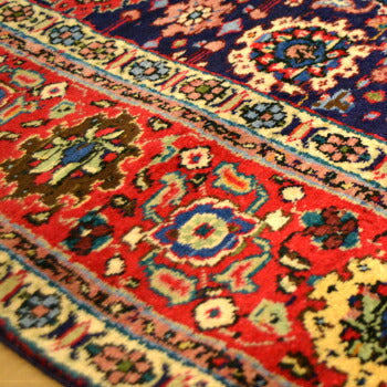 じゅうたん【期間限定】【送料無料】訳ありマット 絨毯 ラグ  ペルシャ絨毯 ウール100% 手織り タブリーズ産